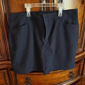 Lot of 2 Eddie Bauer Flat Front Skorts
